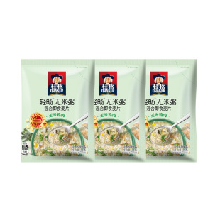 桂格即食无米燕麦粥玉米鸡肉贝贝南瓜速溶冲饮麦片早餐冲饮麦片