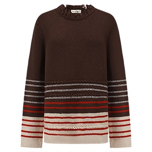 SWAYING/KINT 26早春新品羊毛手工链条装饰大毛衣/半裙SOLSOL