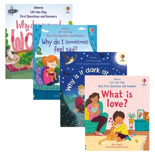 Usborne First Questions & Answers 尤斯伯恩你问我答系列 Why do we need worms 为什么需要虫子 英文原版 科普纸板书翻翻书