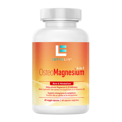 【自营】ESTHELIV研生之力骨相镁VD3k2镁四合一植物胶囊骨骼健康
