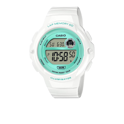 卡西欧手表女学生初高中马卡龙数显运动儿童防水石英表LWS-1200H