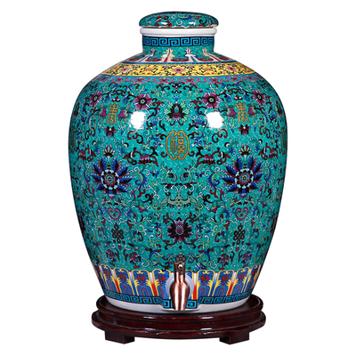 复古陶瓷密封酒坛缸罐