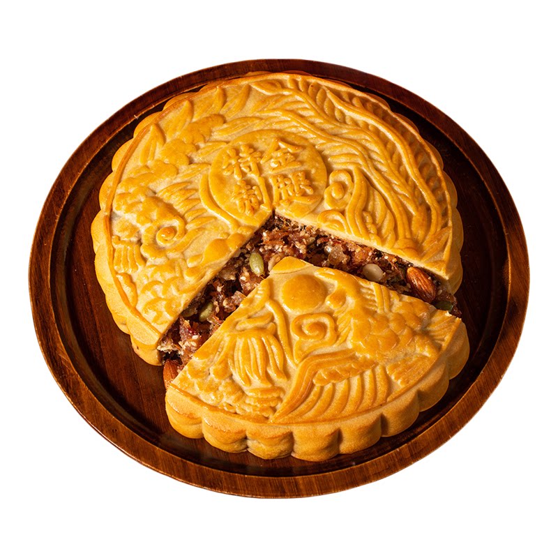 广式月饼高州伍仁金腿