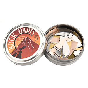 新店特惠美国bookdarts书签 艺术家系列 75枚金属创意书签礼物