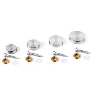 不锈钢304镜钉装饰盖玻璃镜子亚克力广告钉固定螺丝遮丑盖扣 盖帽