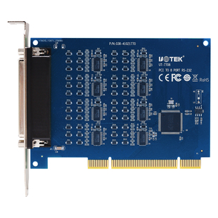 宇泰UT-7708 8口PCI转RS232串口卡工业级PCI转8路232串口卡拓展卡