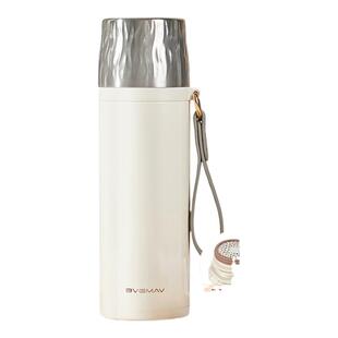 英国宝威玛儿童杯大容量保温杯316不锈钢高档提手便携泡茶杯男女