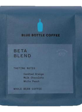 美国蓝瓶子咖啡BLUE BOTTLE贝塔综合BETA BLEND咖啡豆340g现货