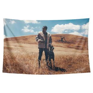 Travis Scott特拉维斯斯科特说唱歌手同款周边装饰背景墙海报挂布