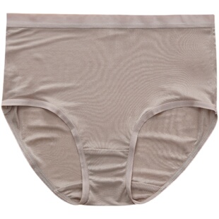 桑蚕丝针织全真丝内裤女抑菌裆部中高腰舒适透气纯色三角底裤薄款