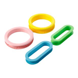 定制儿童床塑料装饰圈上下床五金配件床边护板圆型装饰套孔盖圈