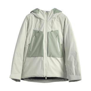 日系DST高端线~日本东丽面料 全天候性能羽绒滑雪服连帽冲锋衣女