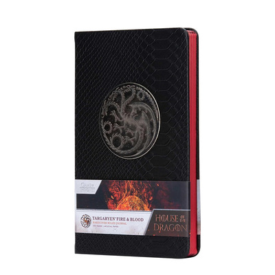 【预售】权力的游戏前传：龙之家族 House of the Dragon: Targaryen Fire & Blood 精装 Journal 原版英文正版进口书籍画册