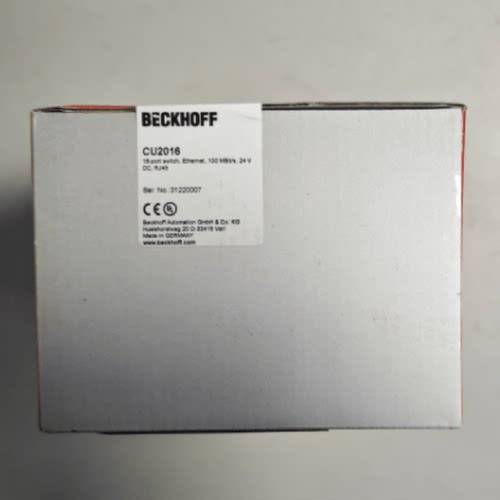 议价倍福工业交换机CU2016  CU2008  CU2005 CU2508 全新原装未拆
