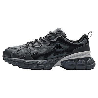 Kappa鞋黑色老爹鞋男款