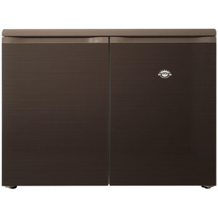 尊贵219L卧式橱柜自由嵌入式风冷无霜智能小型双门变频超薄矮冰箱