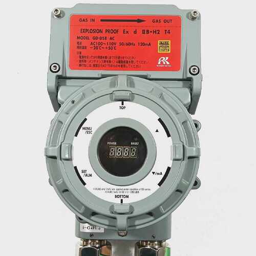 RIKEN KEIKI GD-D58-AC SUCTION TYPE GAS DETECTOR HEAD
