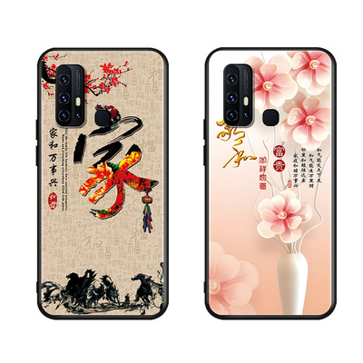 luckrider适用于vivoz6手机壳v1963a新款viv0z6防摔精美潮流彩绘简约个性viovz6软壳网红v1963t精准开孔全包