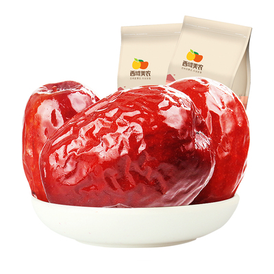 西域美农新疆和田红枣特级500g