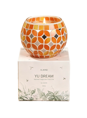 yudreamcandle马赛克香薰杯