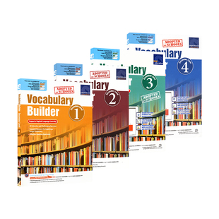 【自营】SAP 初中英语词汇专项练习册 Vocabulary Builder Secondary Level 1-4 初中词汇强化训练教辅 阶段性测试 新加坡英文原版