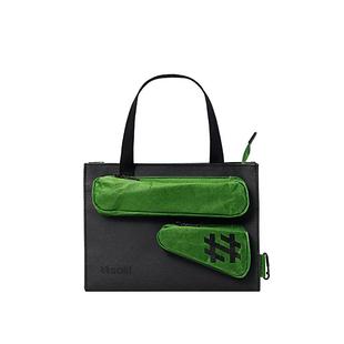 solif翻袋积木时尚做旧风斜跨手提包托特包流行休闲挎包通勤包