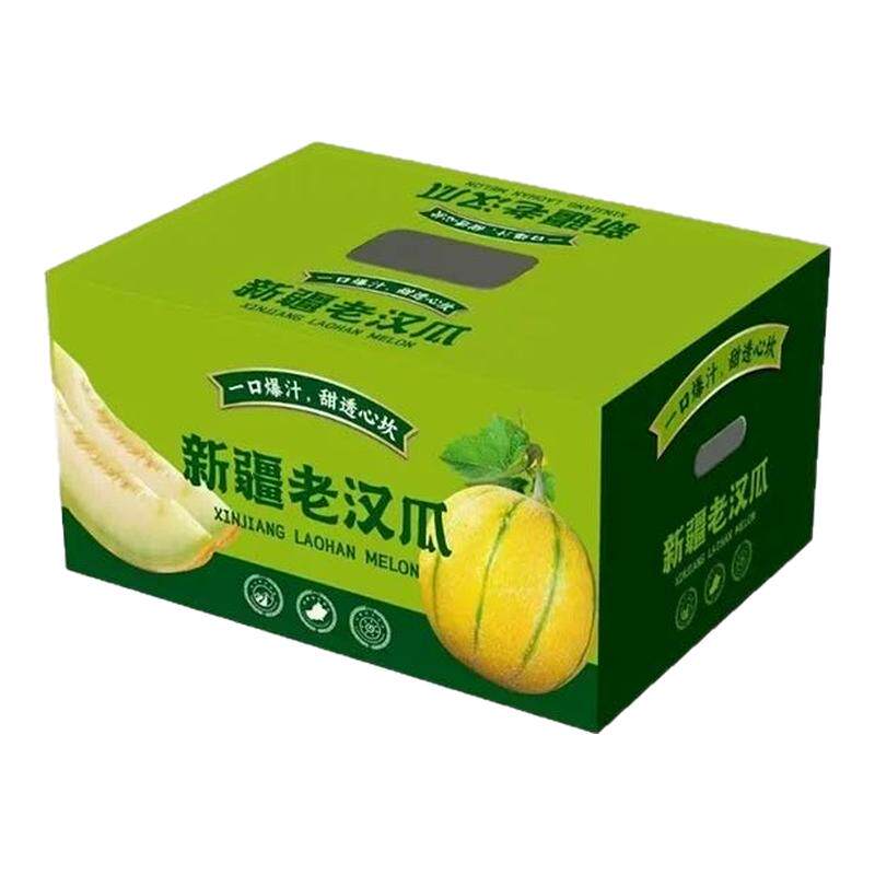 正宗新疆吐鲁番金纹老汉瓜甜瓜