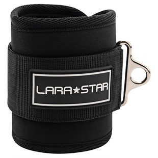 劳拉之星健身蜜桃臀房龙门架绳索脚踝扣练臀腿训练脚套绑脚环护具