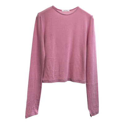 TALK韩国长袖短款高品质打底衫