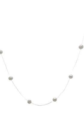 满天星珍珠项链隐形鱼线锁骨链