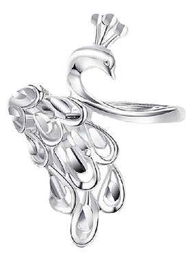 未镶嵌戒指永鑫99足银日韩风女