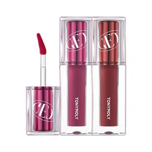 tonymoly托尼魅力水漾黄油唇釉不沾杯口红唇泥丝绒不掉色