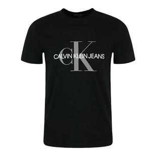 Calvin Klein 凯文克莱 CK 短袖T恤男士夏款休闲圆领上衣打底衫