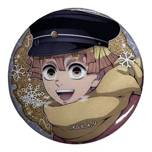 正版日谷鬼灭之刃吧唧2025AGF冬季徽章冬服枝动漫周边善逸徽章