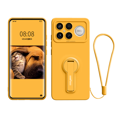 适用红米K90系列支架式硅胶壳