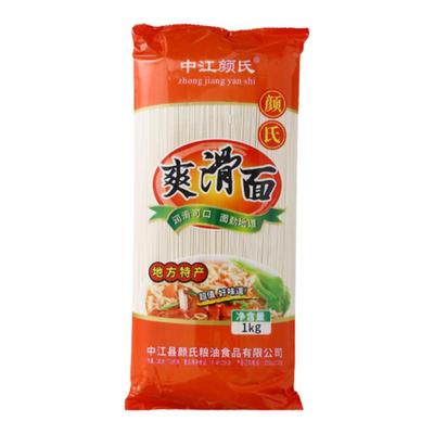四川中江颜氏劲道面热干面1kg/袋