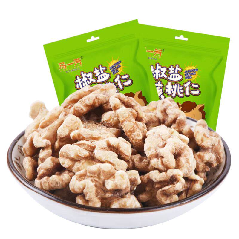 马一芳2025年新货椒盐咸味核桃仁