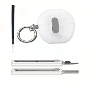 自动弹盖华为FreeClip耳机壳创意手机支架freeclip保护套防摔防丢Huawei FreeClip2耳机套带卡扣开关