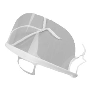 透明口罩餐饮专用厨房厨师食品塑料酒店独立包装防雾口水卫生微笑