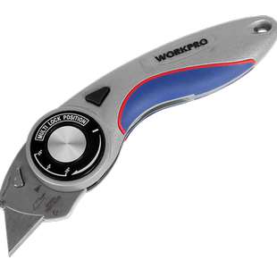 圆盘可折叠刀电工专用刀具电缆剥皮美工刀小型割地毯裁壁纸刀重型