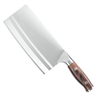 厨房斩切刀锋利免磨斩切两用菜刀50Cr15mov厨师专用不锈钢菜刀