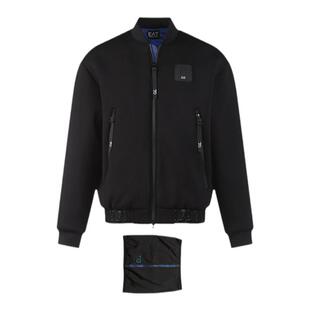 EA7阿玛尼 男士宽松版夹棉棉服男装外套带脖套6LPB33 PJGRZ
