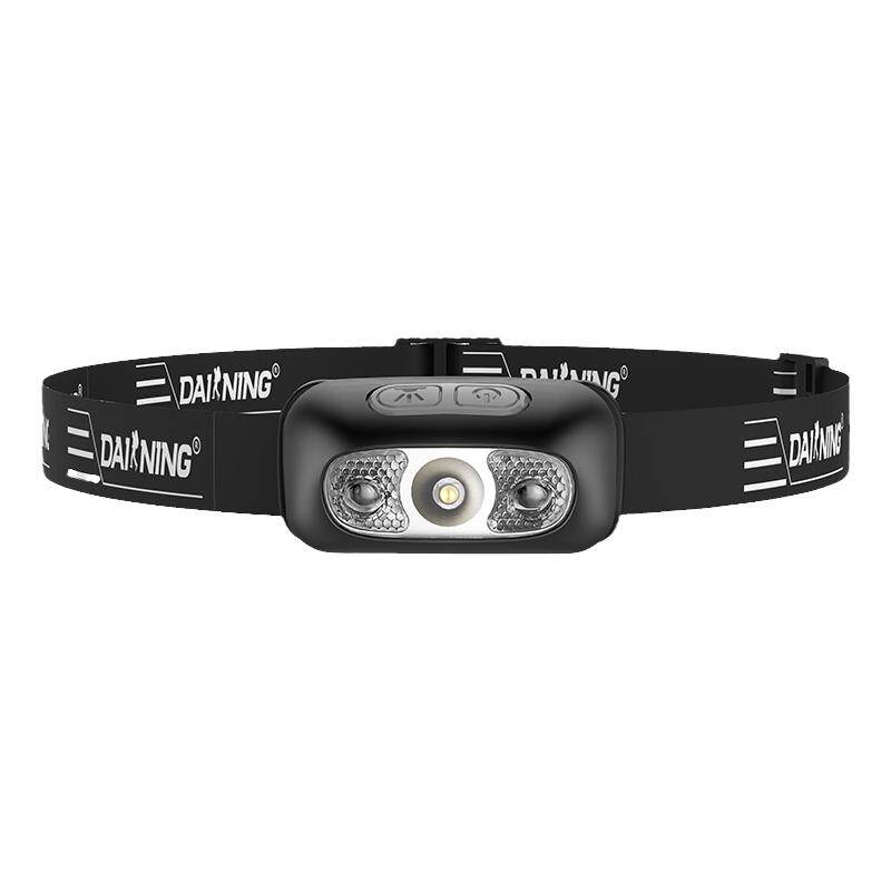 奥克斯头灯强光充电超亮感应续航超长锂电户外夜钓鱼专用头戴照明