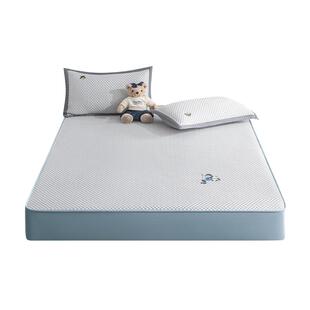 TeenieWeenie小熊冰丝豆豆凉席床笠款2026新款可折叠冬夏两用席子