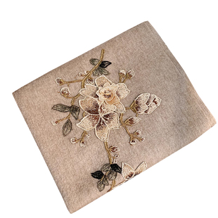 纯羊毛围巾女冬季旗袍披肩婆婆高档保暖围脖送礼妈妈生日礼物礼盒