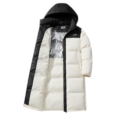 贵人鸟中长款羽绒服外套男