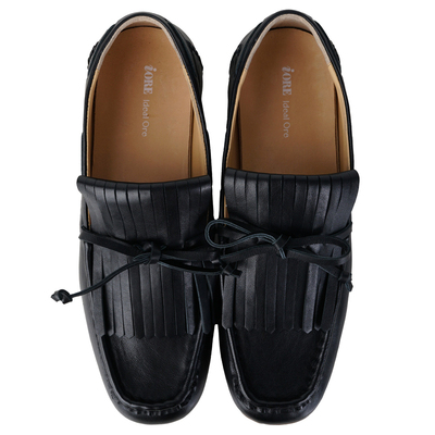 IORE理想矿石流苏蝴蝶结平底单鞋