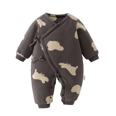 婴儿120g夹棉蝴蝶衣秋冬a类棉服