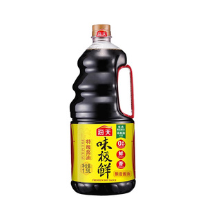 海天味极鲜酱油1.9L蒸鱼豉油家用生抽煲仔饭酱汁酿造酱油调味品