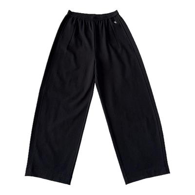 大码高个子香蕉裤显瘦高腰弯刀裤